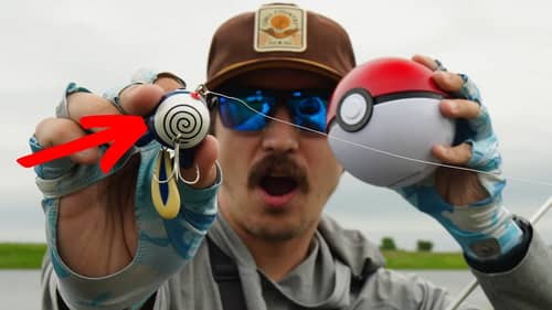 Fishing with a RARE $100 Pokemon Lure from 1998