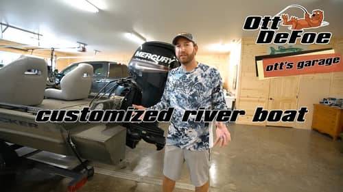 Ott's Garage | How I Customized my River Boat Full Walk Through of my Tracker 1754 Grizzly