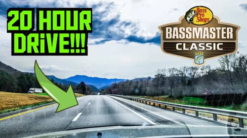 I Drove OVER 1300 Miles To The 2024 BASSMASTER CLASSIC in Tulsa, OK!!!! || Travel VLOG