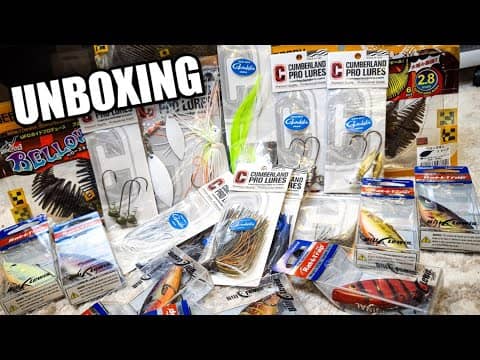 Tackle Warehouse Unboxing (NEW Lures & Old Favorites)