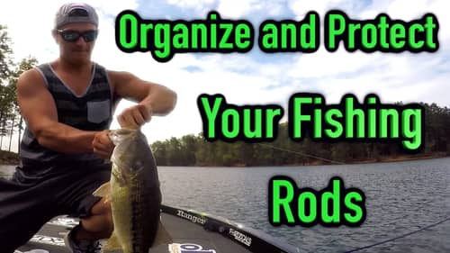 Organize your Fishing Rods ~ Rod Gloves (Bonus ~ Fish Catches)