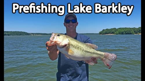 Prefishing for FLW Costa Tournament on Lake Barkley!