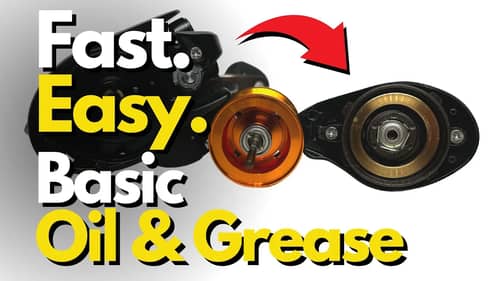 How to Oil and Grease Your Baitcast Reel - Basic Reel Maintenance