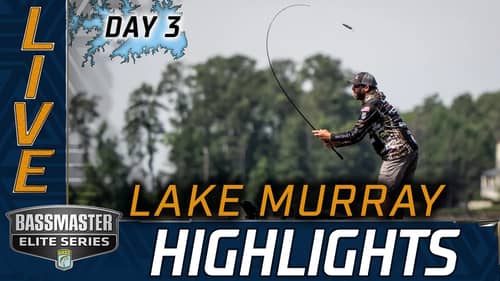 Highlights: Day 3 Bassmaster action at Lake Murray