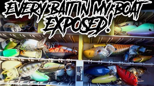 The Truth About What Baits I Really Use. EXPOSING Every Piece Of Tackle In My Boat! NO Secrets!
