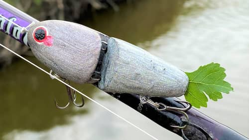 Making All Natural SwimBait on the RiverBank