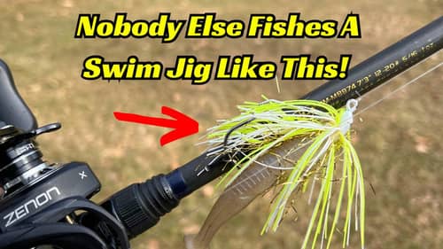 Unconventional Places To Fish A Swim Jig! Nobody Else Is Doing This!