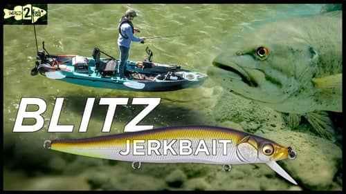 Kayak Bass Fishing Untapped Lakes - Jerkbait Blitz!