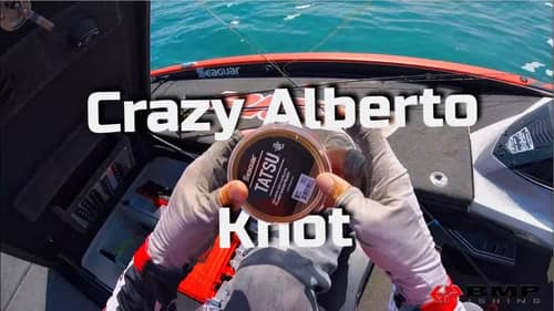 How to tie the Crazy Alberto knot like a Ninja!