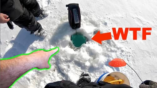 I've NEVER seen anything like this Ice Fishing!!!