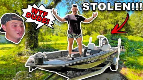 We STOLE Norm's Brand New PROJECT BOAT!