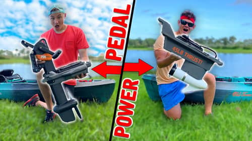 Which Kayak Is Actually BEST - Pedal vs Power Kayak