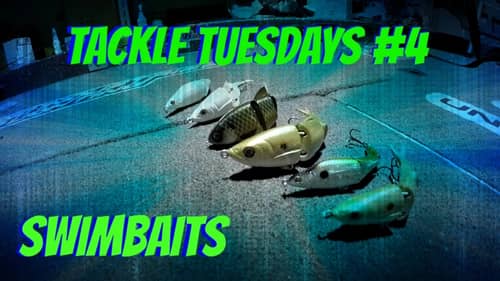 Tackle Tuesday #4 ~ Swimbaits (Bass Fishing Hard Body Swimbaits)