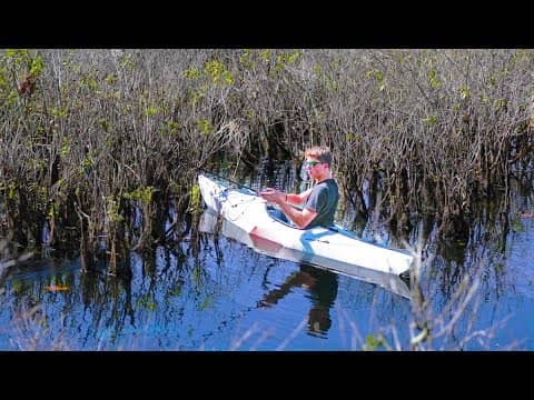 Origami Kayak Fishing SECRET Swamp -- Homecoming Tour Pt. 5