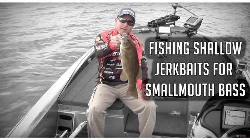 Fishing Shallow Jerkbaits for Spring Smallmouth Bass