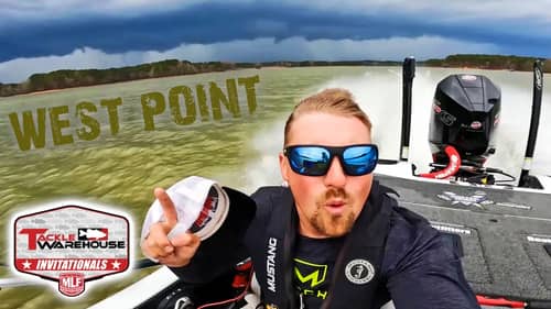 Bass Fishing West Point Lake in GA! MLF PRO TOURNAMENT (Practice Days 2 & 3)