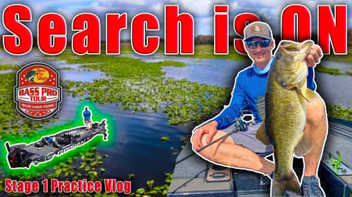 Searching for ONE KEY Bite - MLF Stage 1 Kissimmee Chain - Practice Vlog