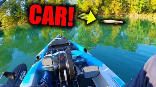 I Found an ABANDONDED Car in the River and CAUGHT my PB