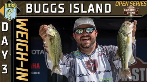 Weigh-in: Day 3 at Buggs Island (2023 Bassmaster OPENS)