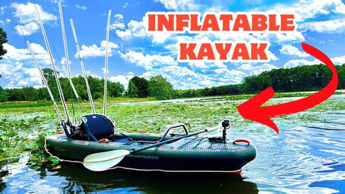 The New King of Inflatable Fishing Kayaks?!  **iATAK 110**