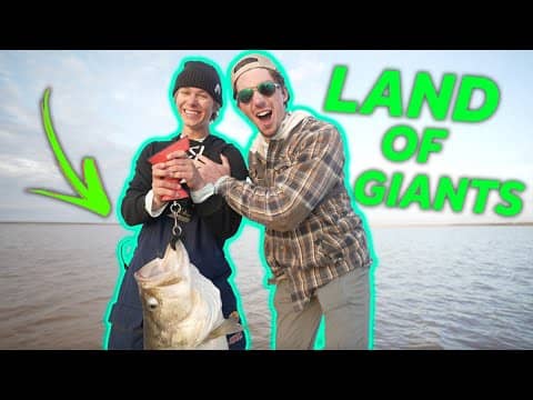 When Big Fish Dreams Come True -- THE LAND OF GIANTS