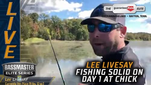 Checking in with Lee Livesay on Day 1 at Chickamauga