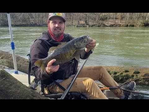 THE FIRST BIG SMALLIE OF 2020  || KAYAK BASS FISHING || ONLINE TOURNAMENT