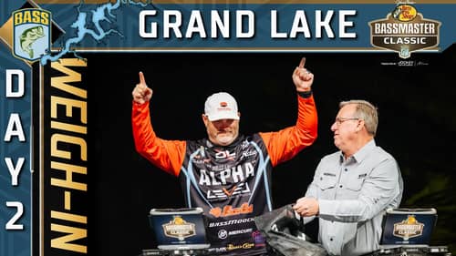 CLASSIC: Day 2 Weigh-in at the Bassmaster Classic on Grand Lake