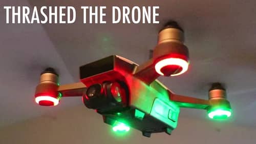 SMASHED MY DRONE!!! | DJI Spark Damage Assessment
