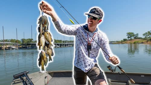 Summer Bluegill Fishing with Lures