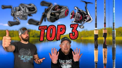 TOP 3 Rod And Reel Combos For Kayak And Bank Fishing!