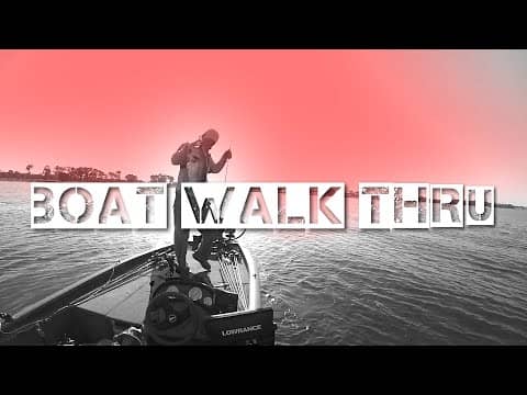 Tracker 175 Bass Boat ~ Walk Thru