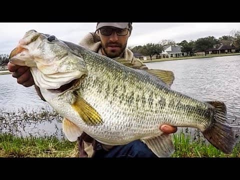 BASS OF A LIFETIME hits RIGHT at the BANK!!!