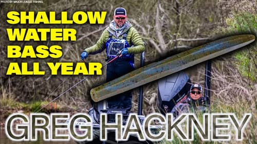 ALWAYS Catch Bass! Greg Hackney Shallow Fishing Secrets