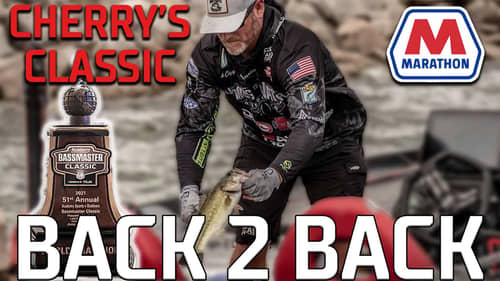 Hank Cherry's goes back to back at the Bassmaster Classic!