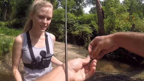 Creek Fishing with Tiny Lures