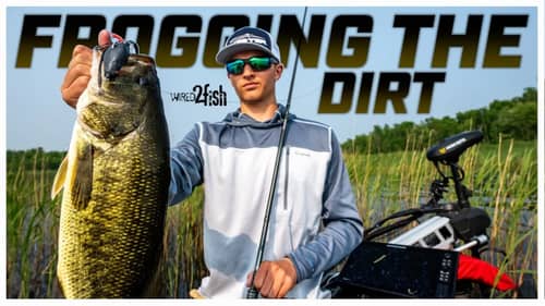 Frog Fishing Post-Spawn Bass in the Dirt