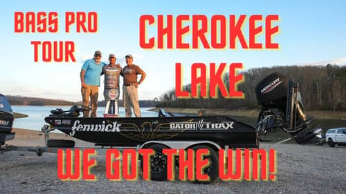Bass Pro Tour Stage 2 Douglas and Cherokee Lake. WE GOT THE WIN!