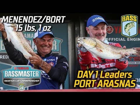 Mark Menendez and Ricky Bort lead Day 1 of Bassmaster RedFish Cup Championship