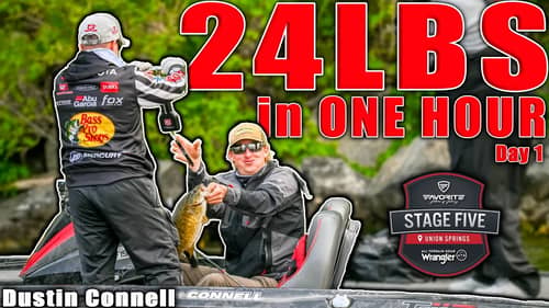 I Thought I was MAKING a HUGE MISTAKE! - MLF Stage 5 - Cayuga Lake - Day 1