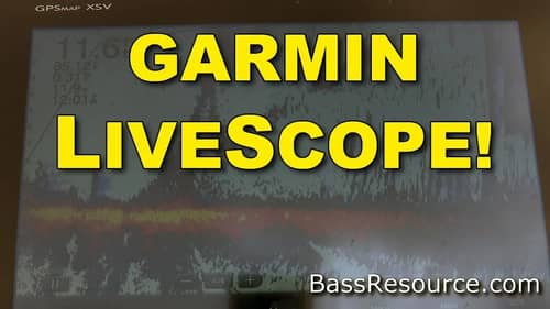 Garmin Panoptix LiveScope Real Demo | Bass Fishing
