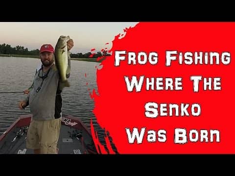 Bass Fishing with Frogs on Gary Yamamoto's Ranch