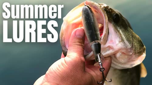 The #1 BASS LURES For SUMMER (Summertime Bass Fishing Tips)