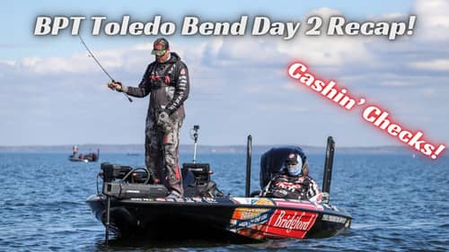 2024 MLF BPT Toledo Bend - Day 2 Recap! Cash in’ Checks!