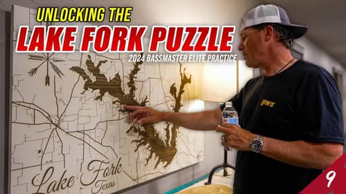 Unlocking the LAKE FORK Puzzle - Bassmaster Elite Lake Fork (Practice) - UFB S4 E09