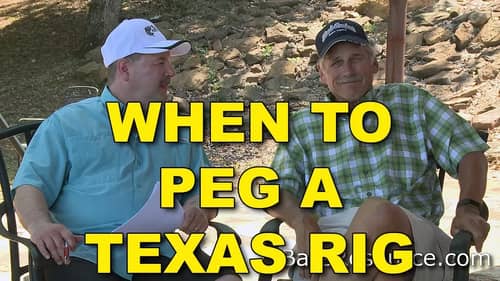 When to Peg A Texas Rig (the Best Advice) | Bass Fishing