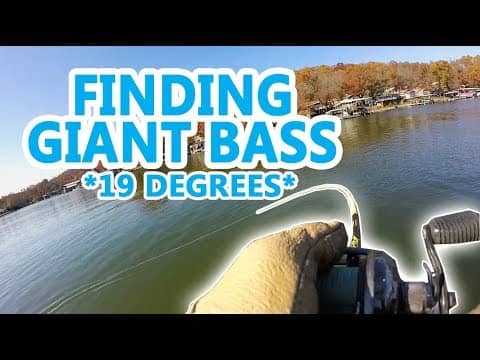 Finding GIANT Winter Bass on Lake Of The Ozarks!