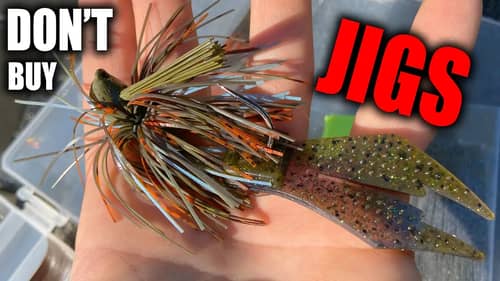 Why I DON'T Buy Jigs Anymore for Bass Fishing