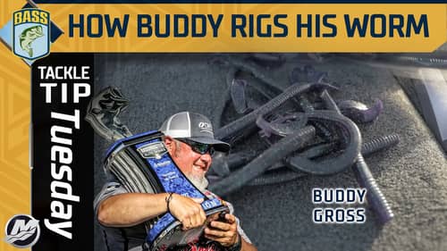 How Buddy Gross side hooks the winning bait from the Harris Chain