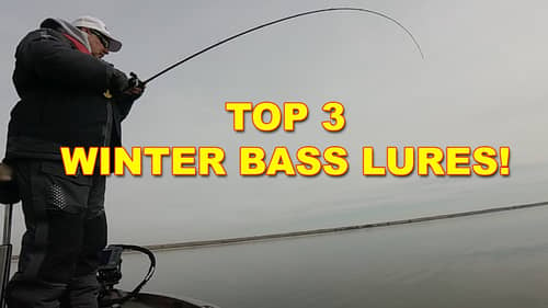 3 Best Lures For Winter Bass Fishing | How To | Bass Fishing
